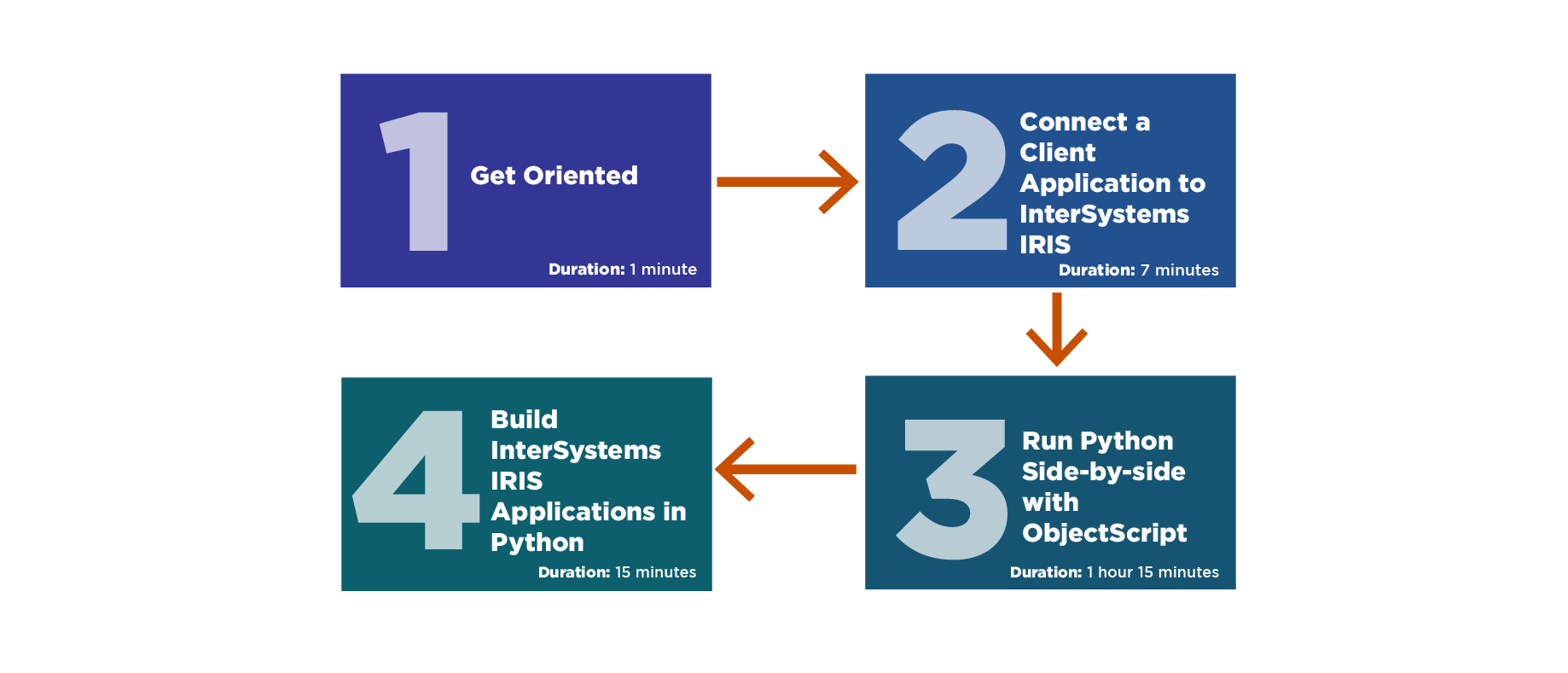 Learning path sections
